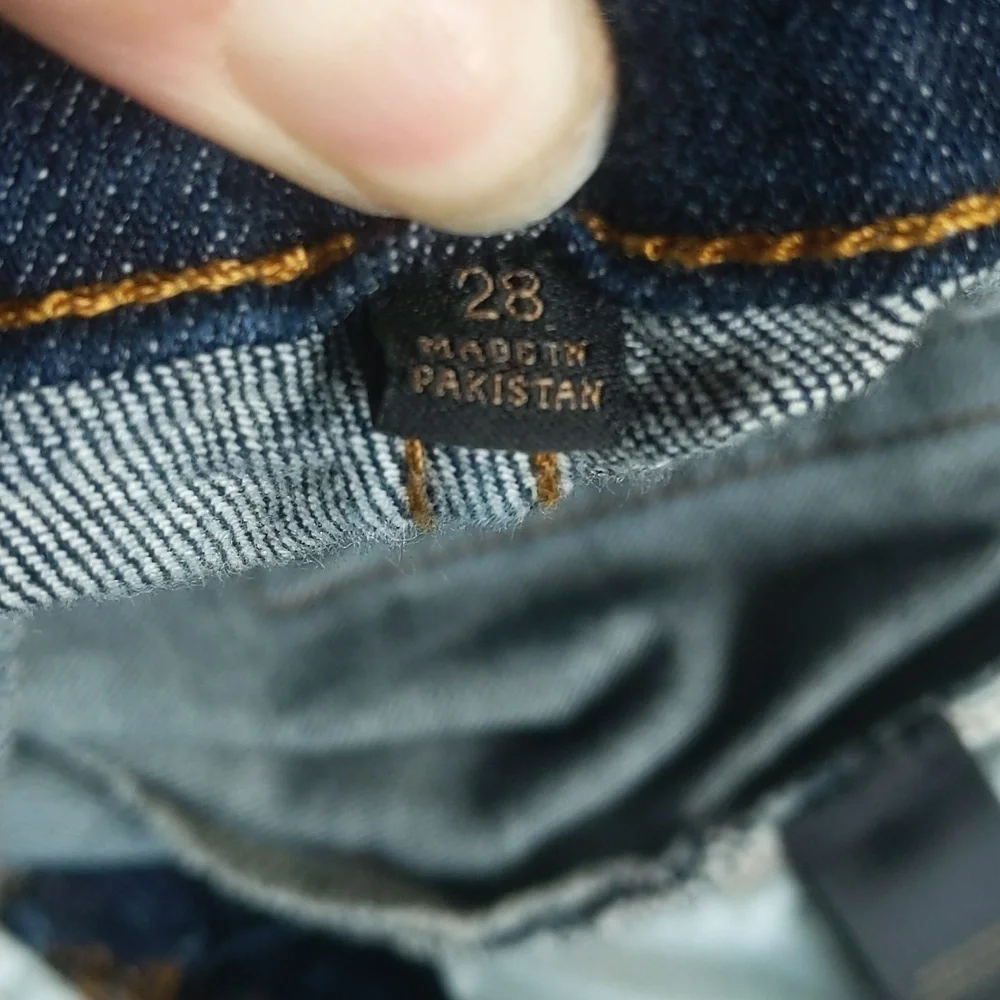 Frye Dark Wash Skinny Jeans - Women's 28 - Picture 6 of 8